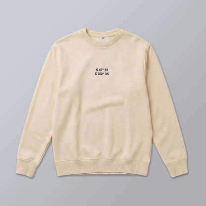 Koordinaten Sweater Wanderlust