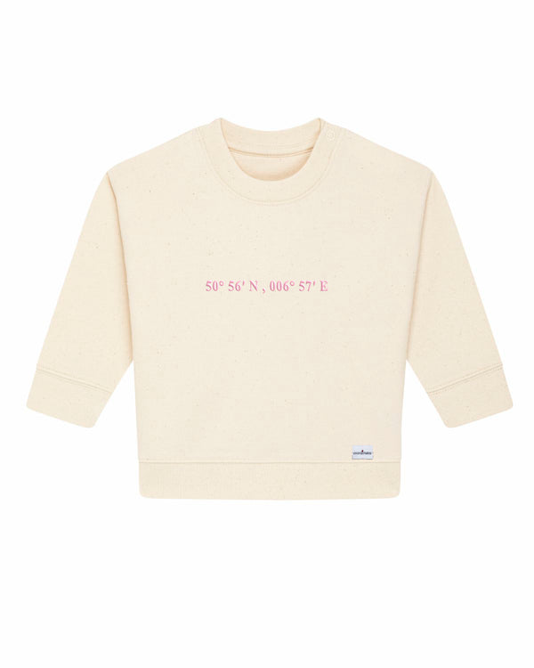 Baby Sweater von coordimates in Vanille